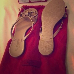 Valentino Garavani Rockstud PVC Sandals -size 39